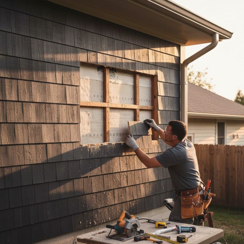 Cedar Siding Repair